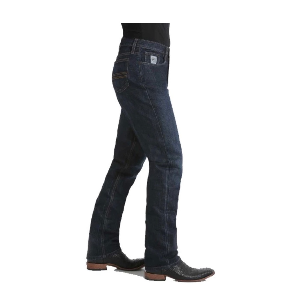 Cinch Men's Slim Fit Silver Label Dark Stone Jeans MB98034002, FREE SHIPPING